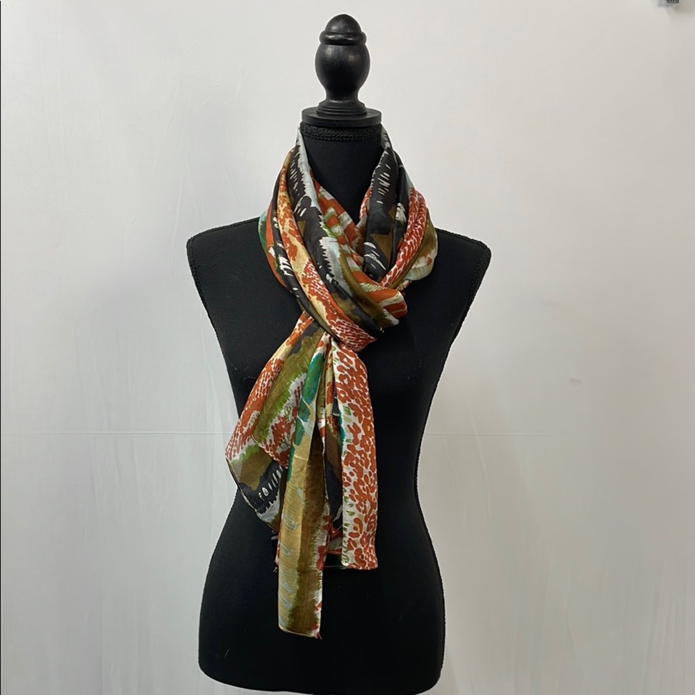 Colorful Striped Scarf
